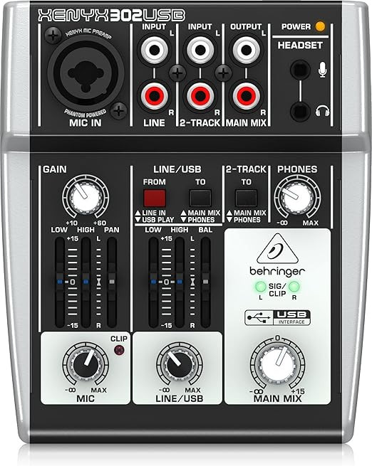 Behringer XENYX 302USB